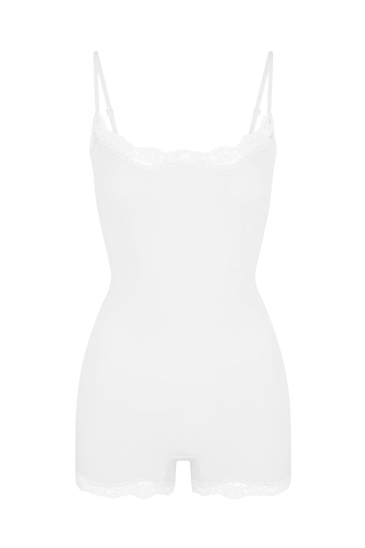 Spitzen-Serie Damen-Spaghettiträger-Spitzenbesatz-atmungsaktiver Playsuit