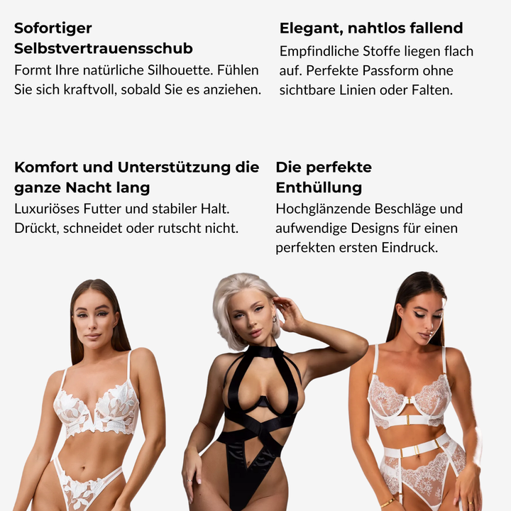Natalia | 3-teiliges Französisches Dessous-Set