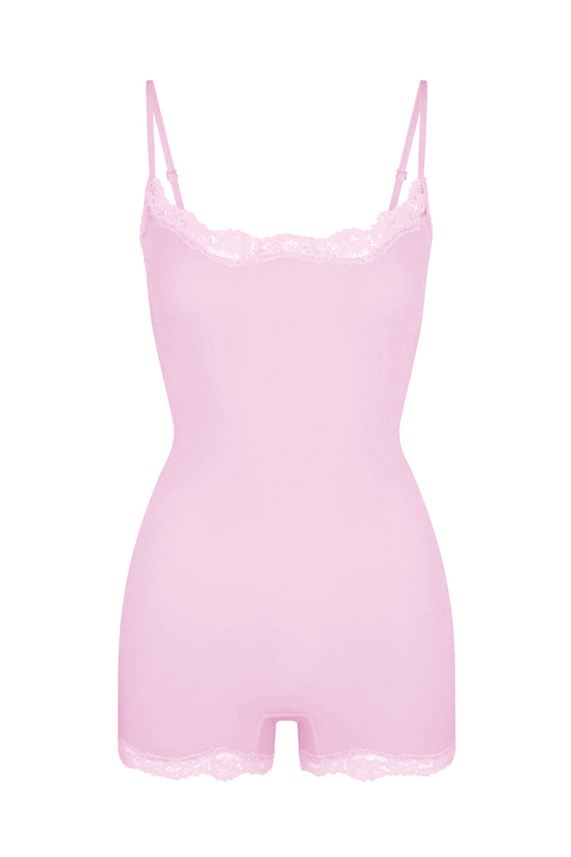 Spitzen-Serie Damen-Spaghettiträger-Spitzenbesatz-atmungsaktiver Playsuit